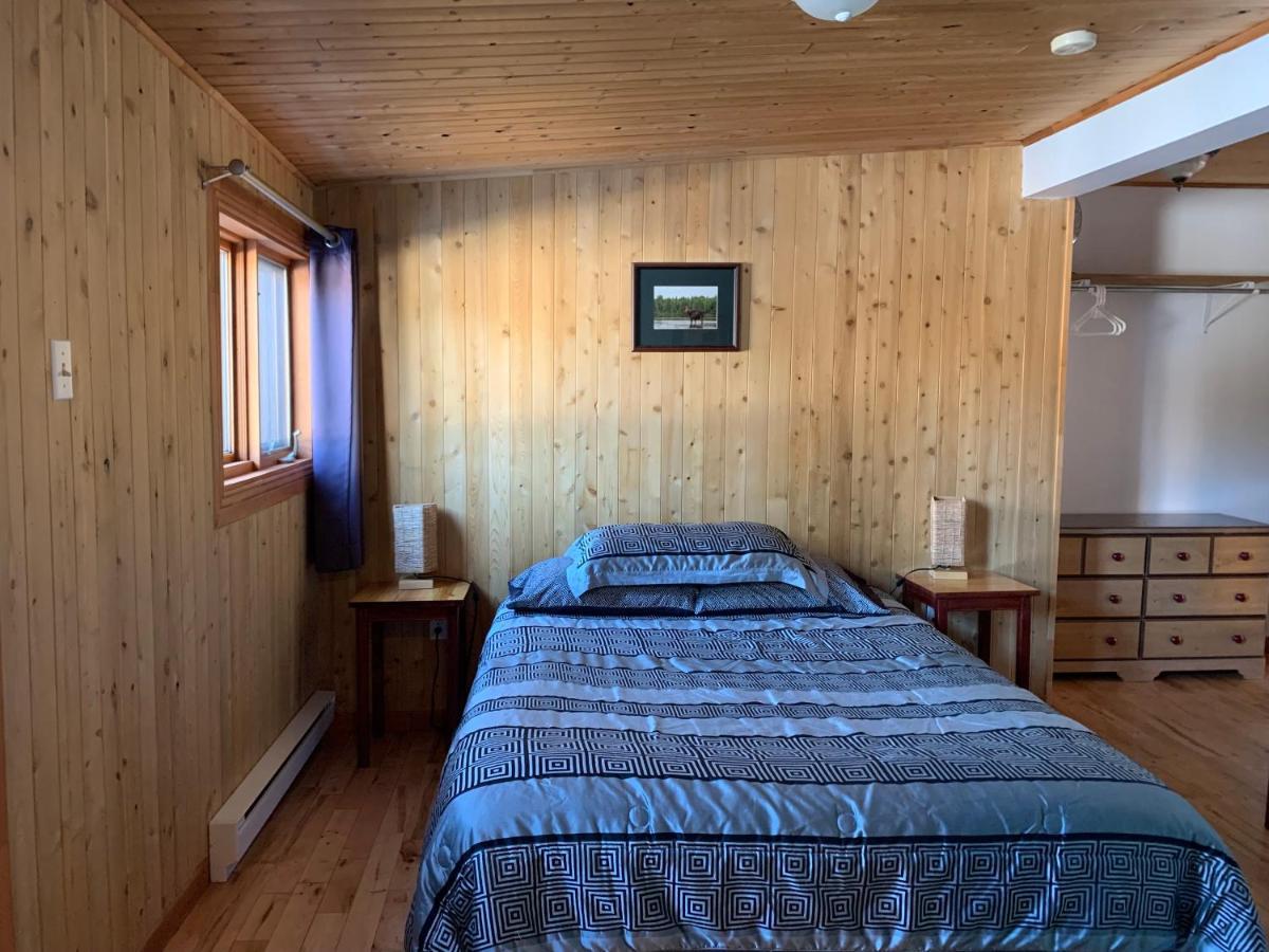L'Auberge Refuge Du Trappeur Saint-Mathieu-Du-Parc Exteriör bild