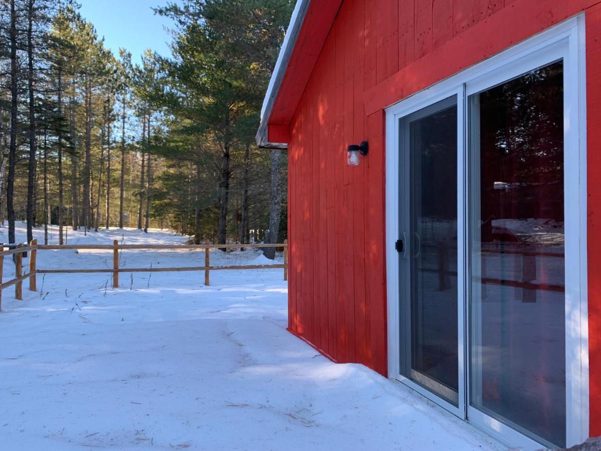 L'Auberge Refuge Du Trappeur Saint-Mathieu-Du-Parc Exteriör bild